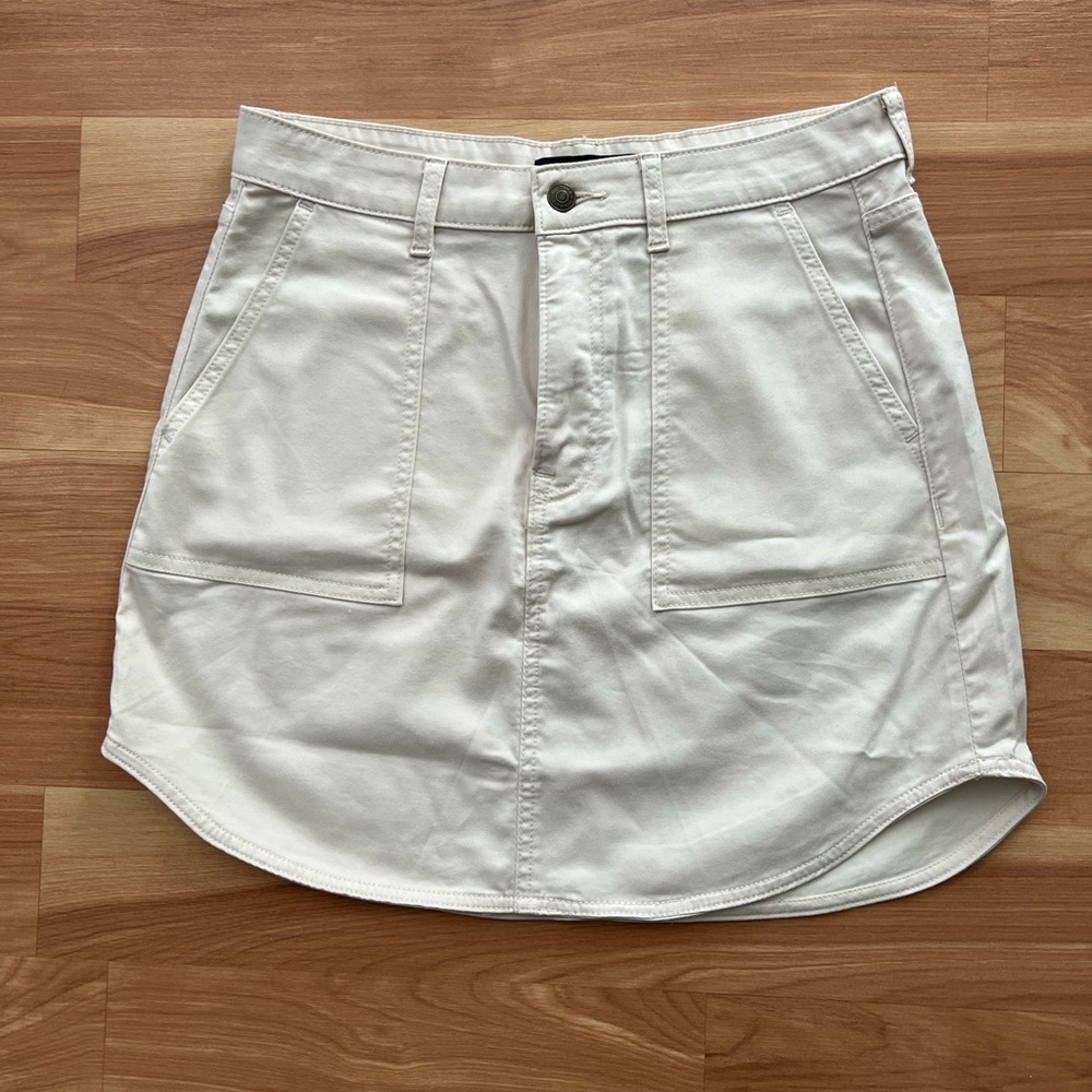 Tommy Hilfiger Cream Casual Skirt